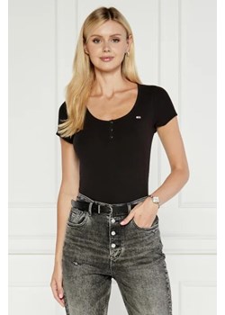 Tommy Jeans Bluzka HENLEY | Slim Fit ze sklepu Gomez Fashion Store w kategorii Bluzki damskie - zdjęcie 173690070