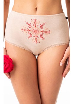 Key melanżowe majtki maxi z kołowrotem życia 2-Pack LPF 218 A24, Kolor różowo-beżowy, Rozmiar M, Key ze sklepu Intymna w kategorii Majtki damskie - zdjęcie 173690234