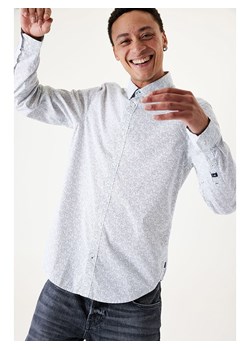 Garcia Koszula w kolorze biało-szarym ze sklepu Limango Polska w kategorii Koszule męskie - zdjęcie 173690811