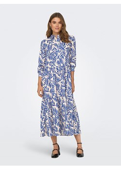 JDY Sukienka w kolorze biało-niebieskim ze sklepu Limango Polska w kategorii Sukienki - zdjęcie 173690991