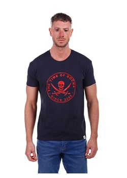 The Time of Bocha Koszulka w kolorze granatowym ze sklepu Limango Polska w kategorii T-shirty męskie - zdjęcie 173691020