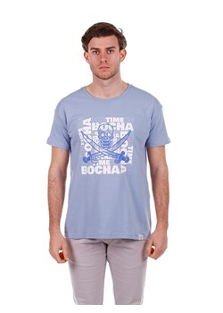 The Time of Bocha Koszulka w kolorze błękitnym ze sklepu Limango Polska w kategorii T-shirty męskie - zdjęcie 173691023