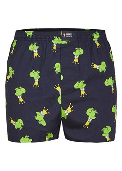 Happy Shorts Bokserki w kolorze granatowo-zielonym ze sklepu Limango Polska w kategorii Majtki męskie - zdjęcie 173691900