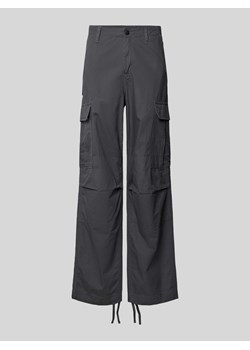 Spodnie cargo o kroju regular fit ze szlufkami na pasek ze sklepu Peek&Cloppenburg  w kategorii Spodnie męskie - zdjęcie 173696694