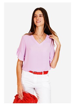 ASSUILI Bluzka w kolorze lawendowym ze sklepu Limango Polska w kategorii Bluzki damskie - zdjęcie 173697311