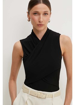 Answear Lab bluzka damska kolor czarny gładka ze sklepu ANSWEAR.com w kategorii Bluzki damskie - zdjęcie 173704774