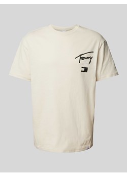 T-shirt o kroju Regular Fit z nadrukiem z logo ze sklepu Peek&Cloppenburg  w kategorii T-shirty męskie - zdjęcie 173705221