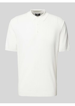Koszulka polo o kroju slim fit z listwą guzikową model ‘NUPE’ ze sklepu Peek&Cloppenburg  w kategorii T-shirty męskie - zdjęcie 173705331