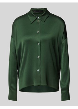Bluzka koszulowa o kroju oversized z listwą guzikową model ‘CLOELIA’ ze sklepu Peek&Cloppenburg  w kategorii Koszule damskie - zdjęcie 173705332