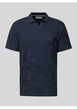 Koszulka polo z żakardowym wzorem ze sklepu Peek&Cloppenburg  w kategorii T-shirty męskie - zdjęcie 173705423