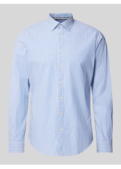 Koszula biznesowa o kroju slim fit w paski ze sklepu Peek&Cloppenburg  w kategorii Koszule męskie - zdjęcie 173705484
