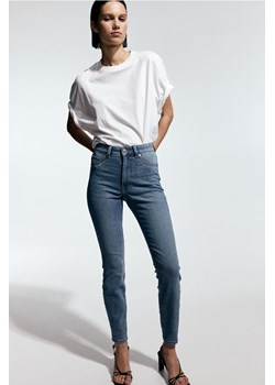 H & M - Skinny High Jeans - Niebieski ze sklepu H&M w kategorii Jeansy damskie - zdjęcie 173705700