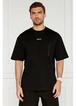 HUGO T-shirt | Regular Fit ze sklepu Gomez Fashion Store w kategorii T-shirty męskie - zdjęcie 173706424