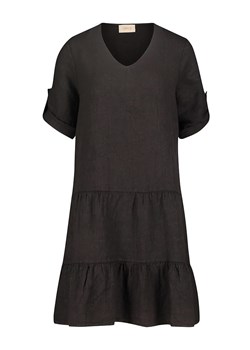 CARTOON Lniana sukienka w kolorze czarnym ze sklepu Limango Polska w kategorii Sukienki - zdjęcie 173706772