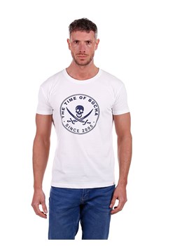 The Time of Bocha Koszulka w kolorze białym ze sklepu Limango Polska w kategorii T-shirty męskie - zdjęcie 173706963