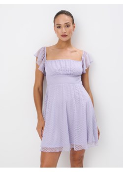 Mohito - Liliowa sukienka mini - fioletowy ze sklepu Mohito w kategorii Sukienki - zdjęcie 173708170