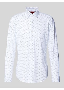 Koszula biznesowa o kroju slim fit z bawełny model ‘Kenno’ ze sklepu Peek&Cloppenburg  w kategorii Koszule męskie - zdjęcie 173710472