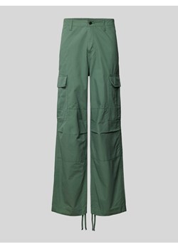 Spodnie cargo o kroju regular fit ze szlufkami na pasek ze sklepu Peek&Cloppenburg  w kategorii Spodnie męskie - zdjęcie 173710484