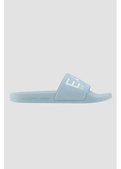 EA7 EMPORIO ARMANI Błękitne klapki Flip flops, Wybierz rozmiar 36 ze sklepu outfit.pl w kategorii Klapki damskie - zdjęcie 173711304