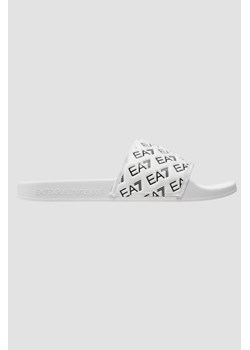 EA7 EMPORIO ARMANI Białe klapki, Wybierz rozmiar 36 ze sklepu outfit.pl w kategorii Klapki damskie - zdjęcie 173711352