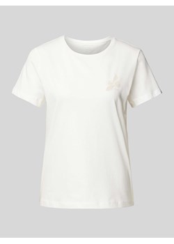 T-shirt z bawełny z nadrukiem z motywem ze sklepu Peek&Cloppenburg  w kategorii Bluzki damskie - zdjęcie 173711923