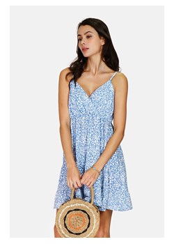 ASSUILI Sukienka w kolorze błękitno-białym ze sklepu Limango Polska w kategorii Sukienki - zdjęcie 173712320
