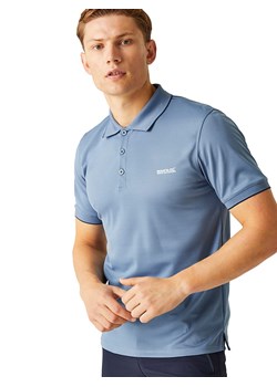 Regatta Funkcyjna koszulka polo &quot;Oakmont&quot; w kolorze błękitnym ze sklepu Limango Polska w kategorii T-shirty męskie - zdjęcie 173712353
