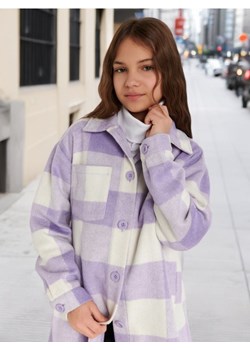 Sinsay - Kurtka koszulowa - fioletowy ze sklepu Sinsay w kategorii Kurtki dziewczęce - zdjęcie 173713900
