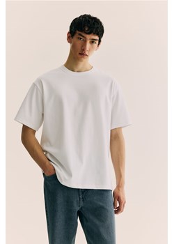H & M - T-shirt COOLMAX Loose Fit - Biały ze sklepu H&M w kategorii T-shirty męskie - zdjęcie 173714832