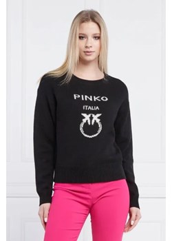 Pinko Wełniany sweter BURGOS | Regular Fit ze sklepu Gomez Fashion Store w kategorii Swetry damskie - zdjęcie 173714941