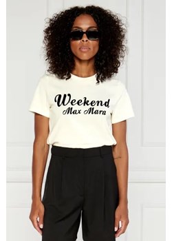 Weekend MaxMara T-shirt | Regular Fit ze sklepu Gomez Fashion Store w kategorii Bluzki damskie - zdjęcie 173714974