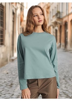 Sinsay - Koszulka - zielony ze sklepu Sinsay w kategorii Bluzki damskie - zdjęcie 173715324