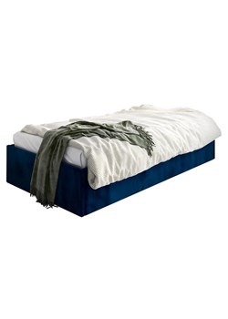 Granatowe łóżko tapicerowane Lenny 6X - 3 rozmiary ze sklepu Edinos.pl w kategorii Łóżka i materace - zdjęcie 173715614