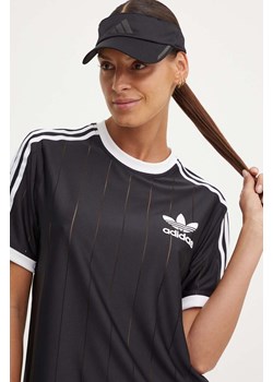adidas Originals t-shirt damski kolor czarny IX5505 ze sklepu ANSWEAR.com w kategorii Bluzki damskie - zdjęcie 173717650
