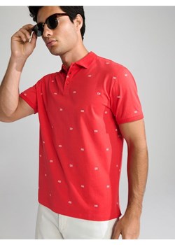 Sinsay - Koszulka polo - różowy ze sklepu Sinsay w kategorii T-shirty męskie - zdjęcie 173720101