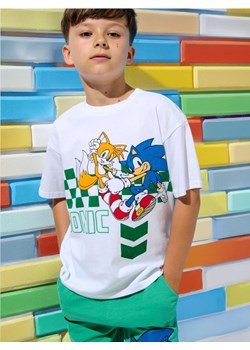Sinsay - Komplet: koszulka i szorty Sonic - zielony ze sklepu Sinsay w kategorii Komplety chłopięce - zdjęcie 173720122