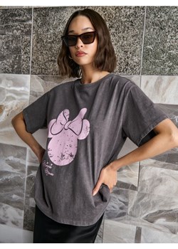 Sinsay - Koszulka Myszka Minnie - szary ze sklepu Sinsay w kategorii Bluzki damskie - zdjęcie 173720324