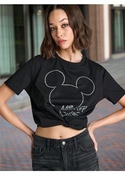 Sinsay - Koszulka Myszka Miki - czarny ze sklepu Sinsay w kategorii Bluzki damskie - zdjęcie 173720360