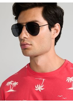 Sinsay - Okulary przeciwsłoneczne - czarny ze sklepu Sinsay w kategorii Okulary przeciwsłoneczne męskie - zdjęcie 173720431