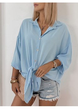 koszula ocullus błękitna uni ze sklepu UBRA w kategorii Koszule damskie - zdjęcie 173720781