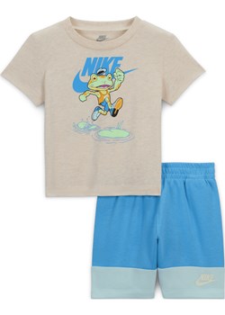 Zestaw ze spodenkami dla niemowląt Nike KSA (12–24 M) - Niebieski ze sklepu Nike poland w kategorii Odzież dla niemowląt - zdjęcie 173721533