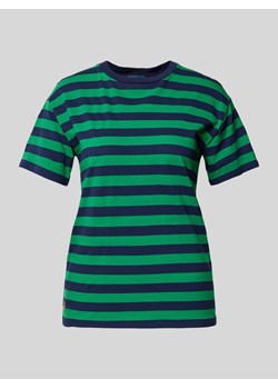 T-shirt z okrągłym dekoltem ze sklepu Peek&Cloppenburg  w kategorii Bluzki damskie - zdjęcie 173721613