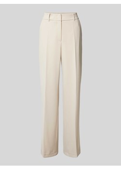 Spodnie materiałowe o kroju regular fit w kant model ‘AMELIE’ ze sklepu Peek&Cloppenburg  w kategorii Spodnie damskie - zdjęcie 173721713