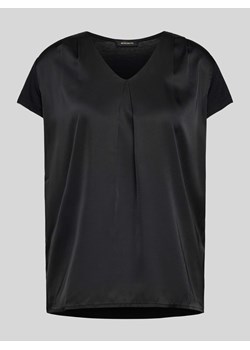 Bluzka z dekoltem w serek ze sklepu Peek&Cloppenburg  w kategorii Bluzki damskie - zdjęcie 173721714