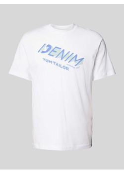 T-shirt o luźnym kroju z nadrukiem z logo ze sklepu Peek&Cloppenburg  w kategorii T-shirty męskie - zdjęcie 173721741