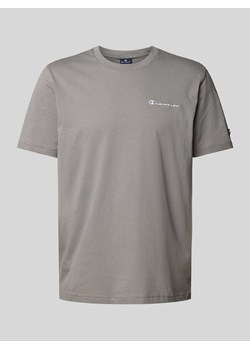 T-shirt z wyhaftowanym logo ze sklepu Peek&Cloppenburg  w kategorii T-shirty męskie - zdjęcie 173721750