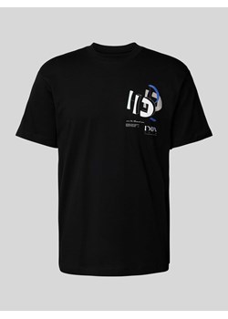 T-shirt o luźnym kroju z nadrukiem z logo ze sklepu Peek&Cloppenburg  w kategorii T-shirty męskie - zdjęcie 173721900