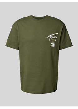 T-shirt o kroju Regular Fit z nadrukiem z logo ze sklepu Peek&Cloppenburg  w kategorii T-shirty męskie - zdjęcie 173721983