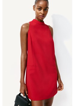 H & M - Trapezowa sukienka mini - Czerwony ze sklepu H&M w kategorii Sukienki - zdjęcie 173722121