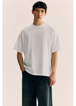 H & M - T-shirt Oversized Fit - Biały ze sklepu H&M w kategorii T-shirty męskie - zdjęcie 173722160